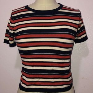 striped brandy melville shirt
